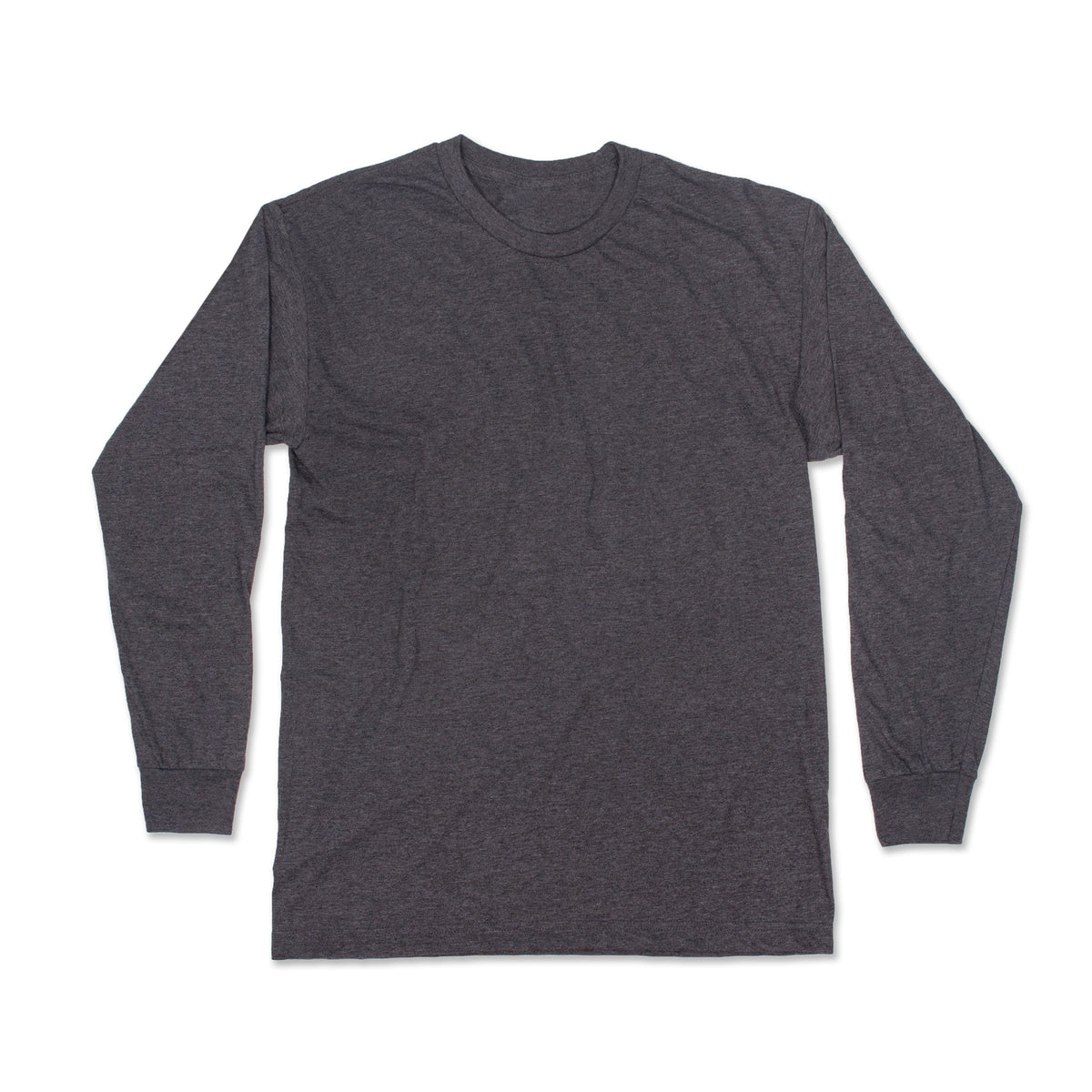 Soft Long Sleeve Tee — Charcoal Heather — view 1