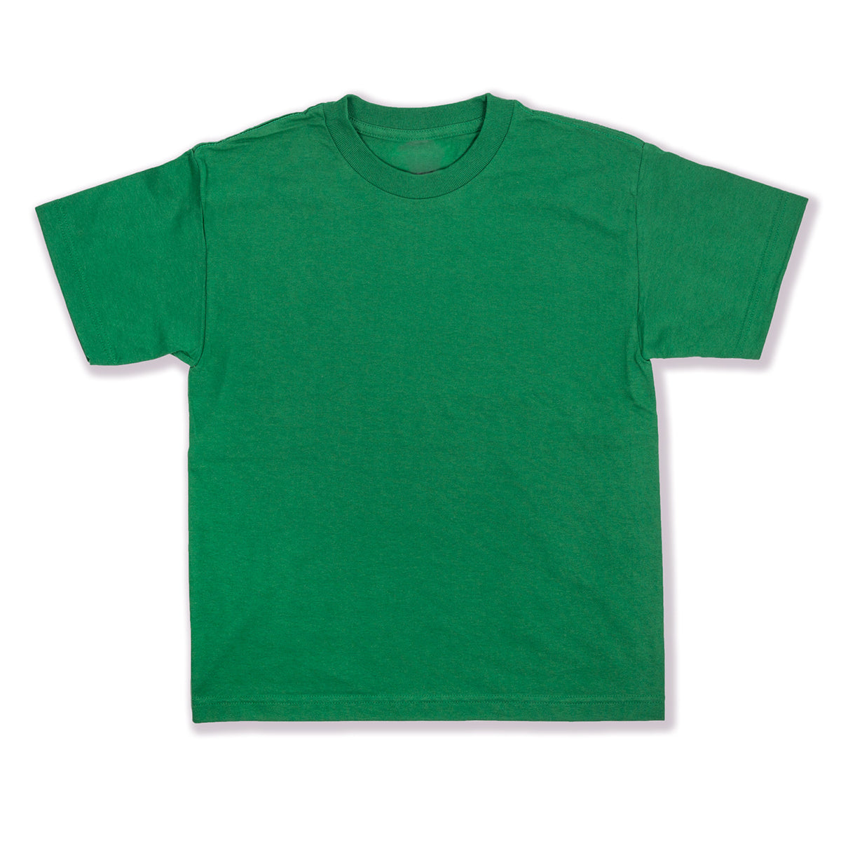 Kids' Basic Tee — Kelly Green — view 1