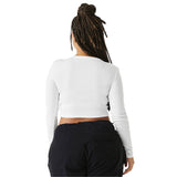 Women's Micro Rib Long Sleeve Tee