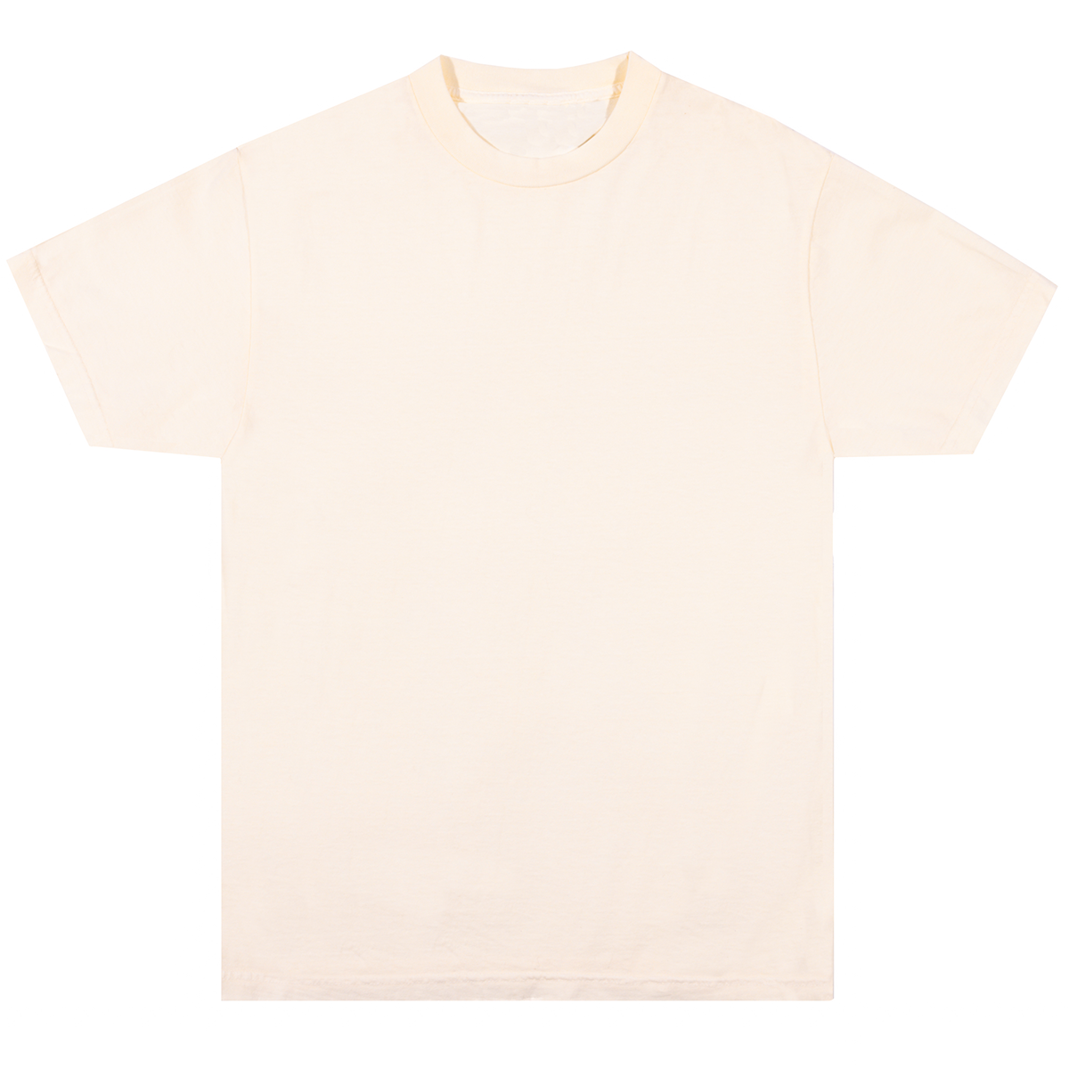 Garment Dyed Tee — Cream — view 5