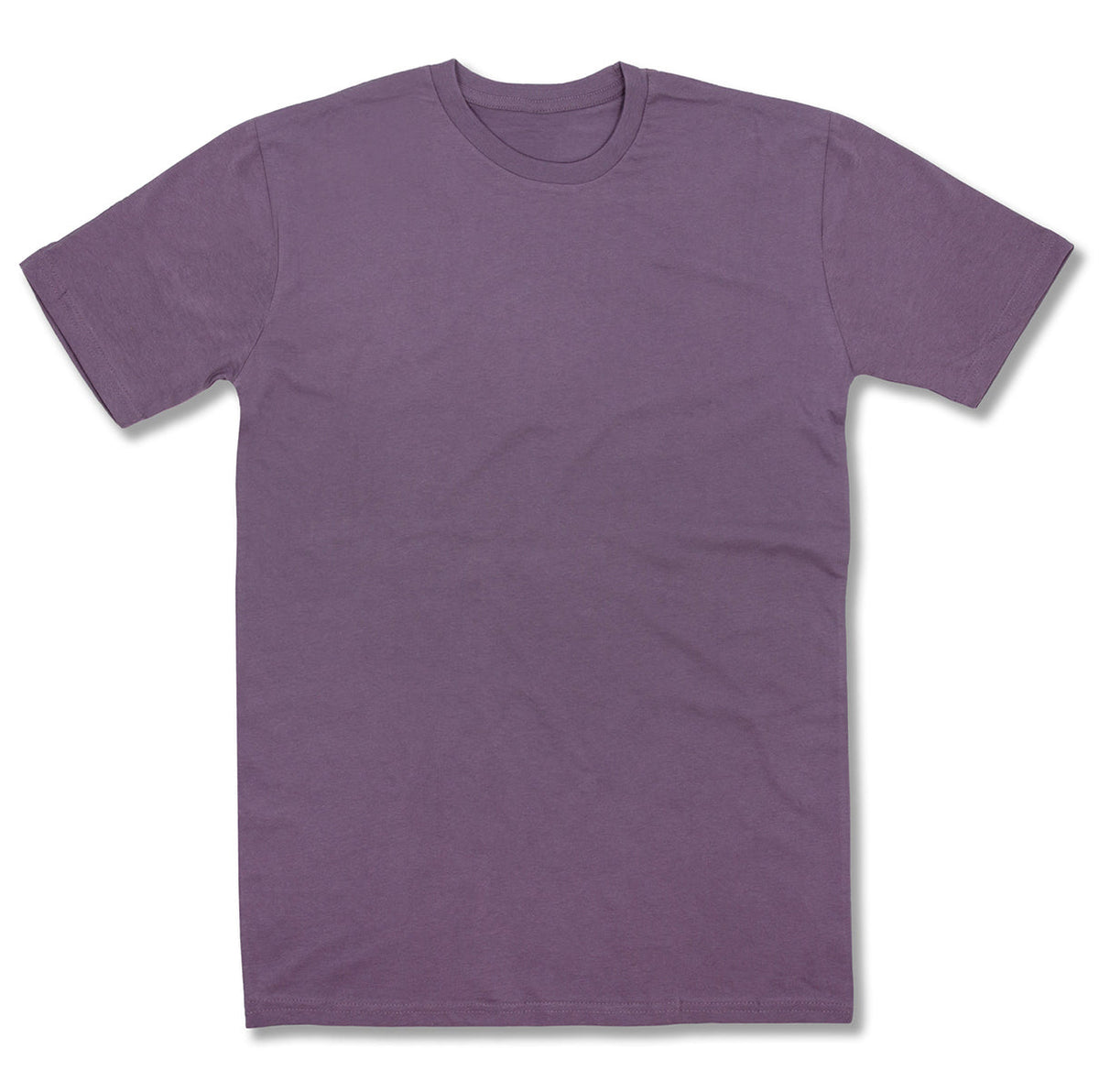 Streetwear Cotton Tee — Purple — view 1